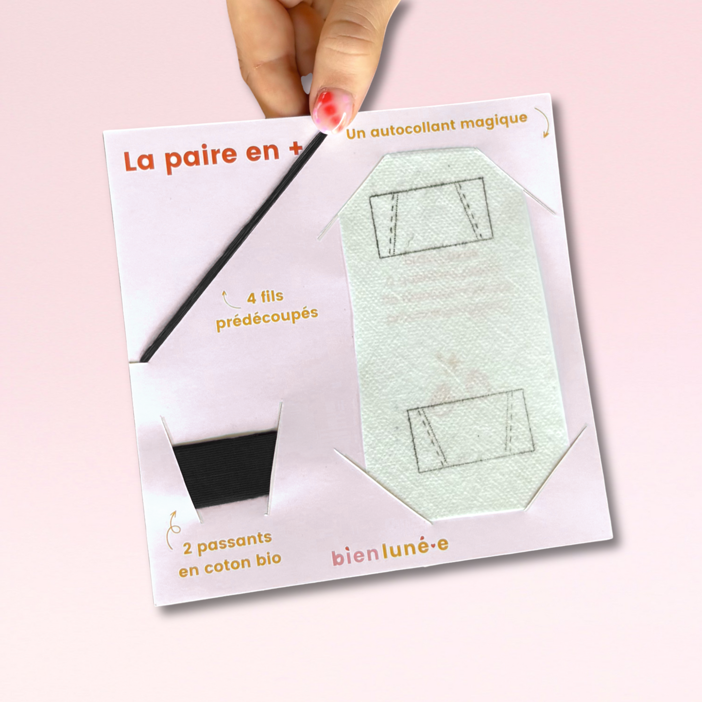 Paire de passants supplémentaires - couture