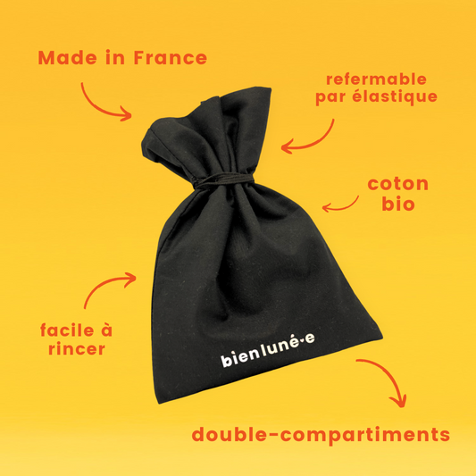 La pochette double-compartiment