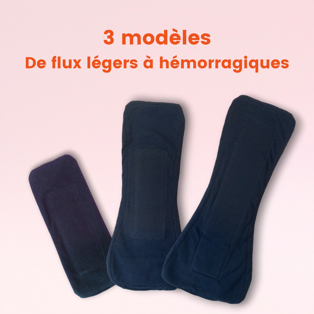 La serviette (3 flux)