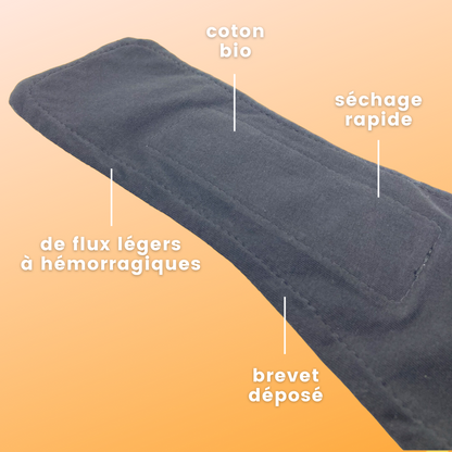 La serviette (3 flux)