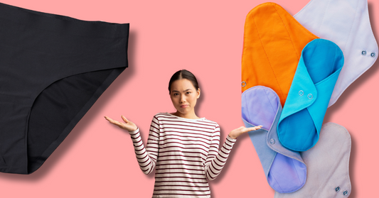 Culotte menstruelle ou serviette hygiénique lavable ? : Que choisir et pourquoi.