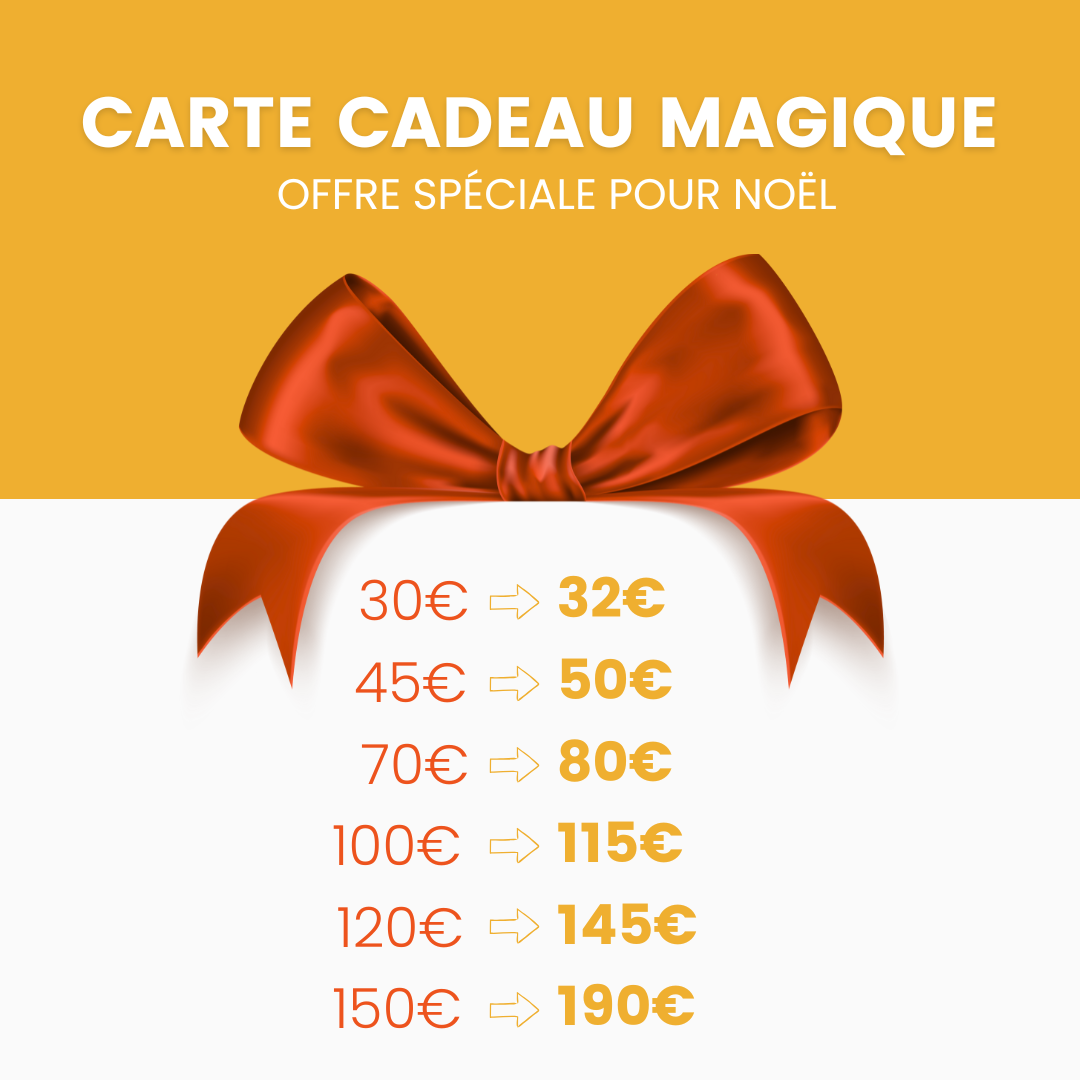 Carte cadeau magique ✨