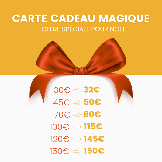Carte cadeau magique ✨
